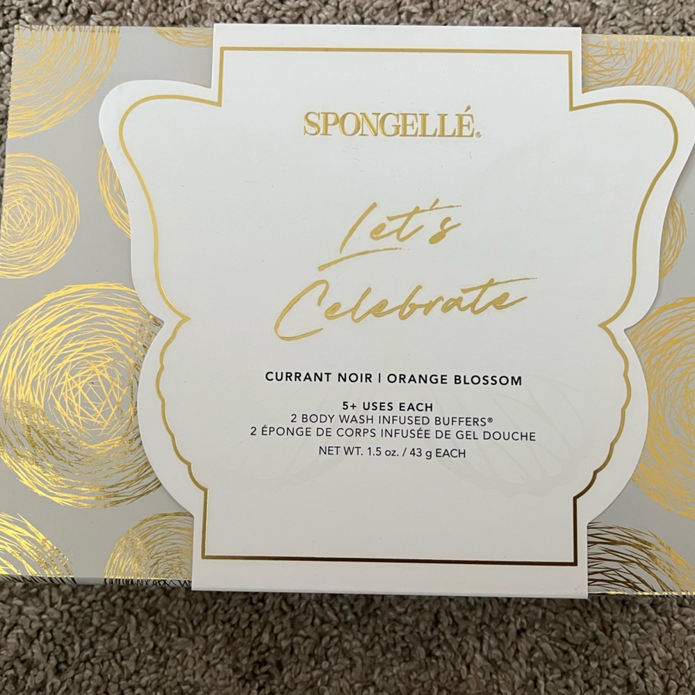 spongelle let’s celebrate set